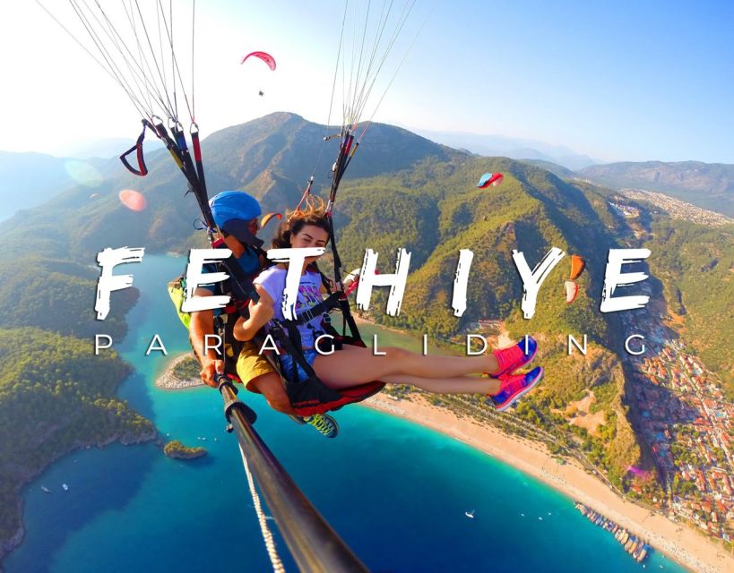 From Dalaman/Sarigerme: Fethiye Tandem Paragliding - Photos and DVDs Cost Extra