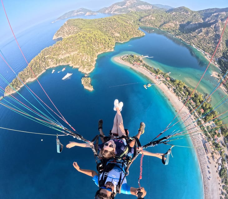 From Fethiye: Oludeniz Paragliding Trip with Transfer - What your first tandem flight feels like