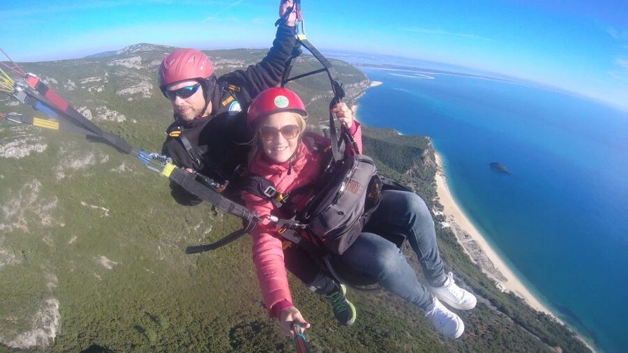 From Lisbon: Paragliding Flight with Transfers - Four possible launch areas, one weather-based decision