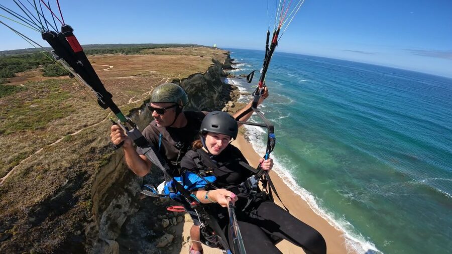 From Lisbon: Paragliding Pack (Flight+Video+Transportation) - Why the Instructors Matter