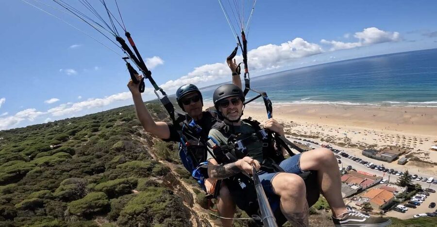 From Lisbon: Paragliding Tandem Flight - What the Lisbon Paragliding Day Is Really Like