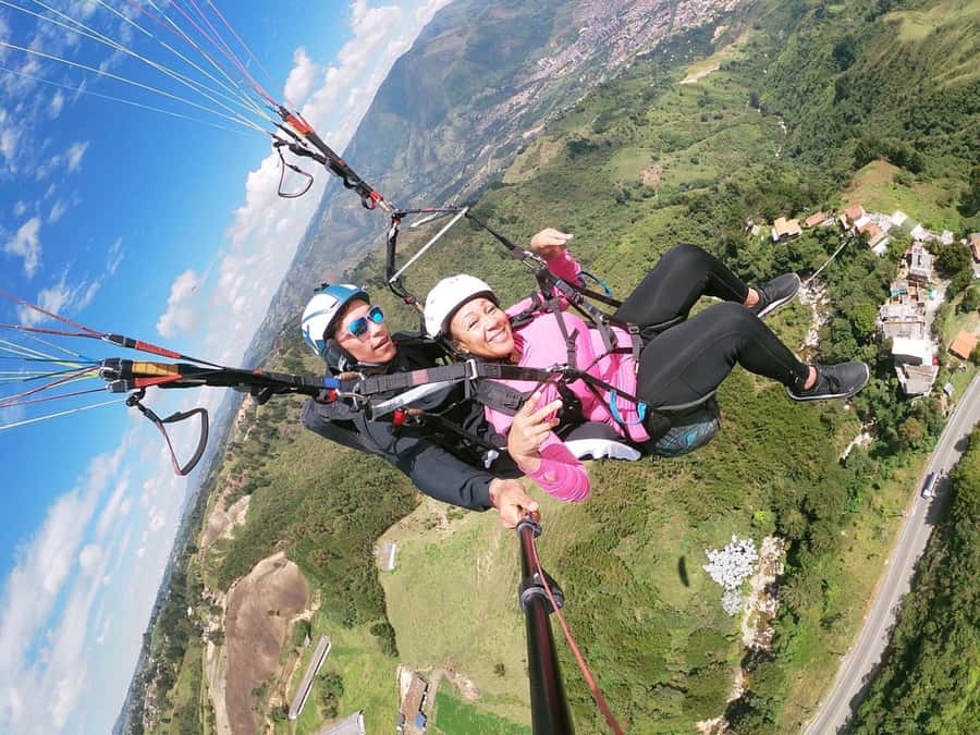 From Medellín: Paragliding Tour with GoPro Photos & Videos - Leaving Medellín for San Félix at 10:00