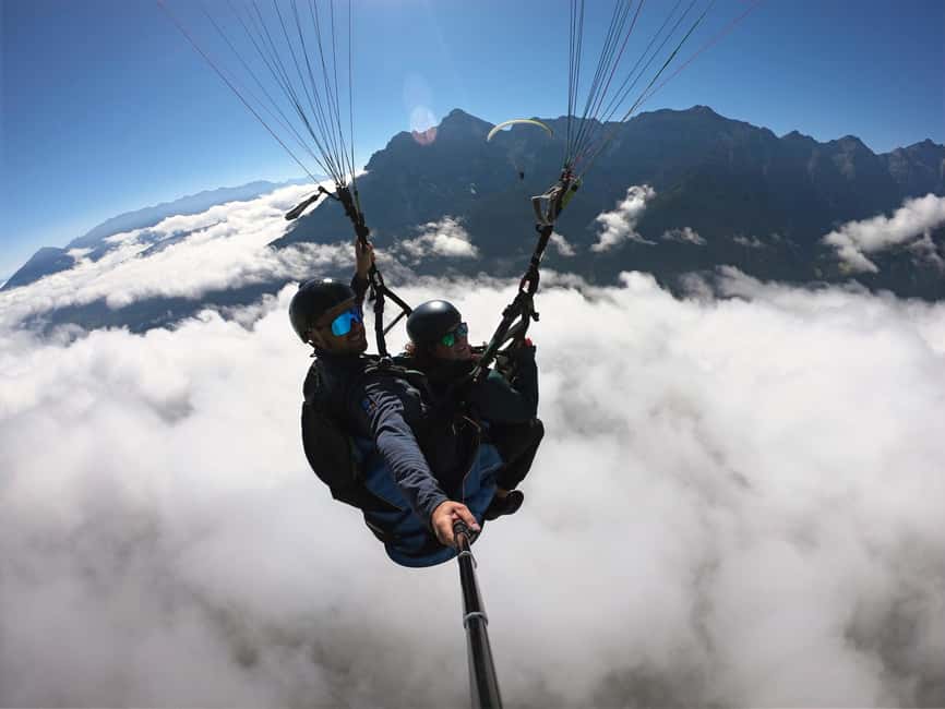 Fulpmes Schlick2000 - Winter Tandem Paragliding Flight - Key points at a glance