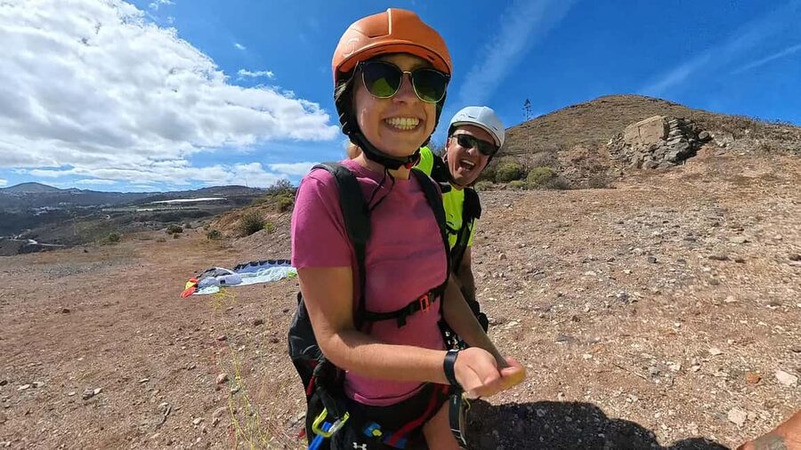 Gran Canaria: Paragliding Flight with Tapas & Pickup - The tapas stop after landing