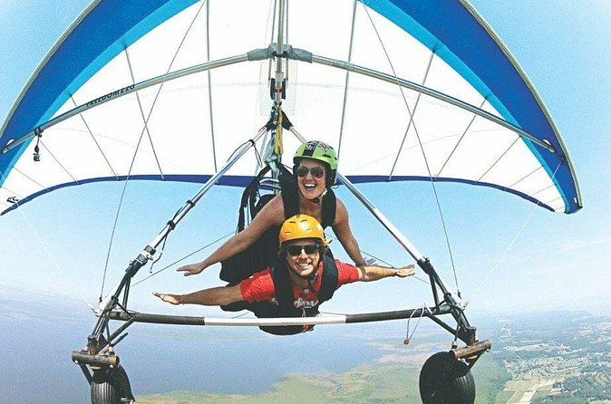 Grandy Tandem Hang Gliding 2000' - Outer Banks - Reaching 2,000 feet and gliding free
