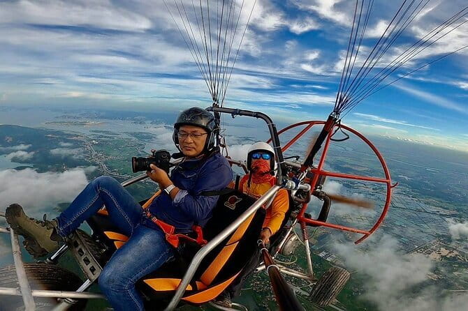 Ha Long Sky Tour: Powered Paragliding - GoPro footage without carrying your own camera