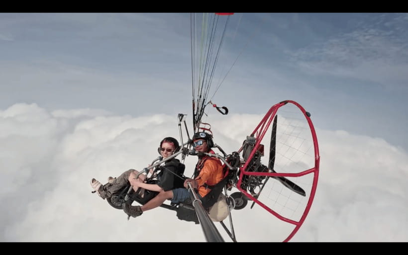 Halong Sky Tour: Powered Paragliding - Reaching Halong Airfield at Yen My