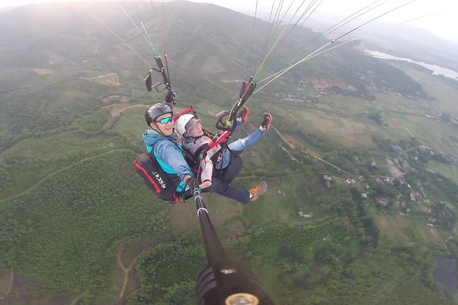 Hanoi Sky Tour: Paragliding - Leaving Hanoi for Doi Bu Mountain