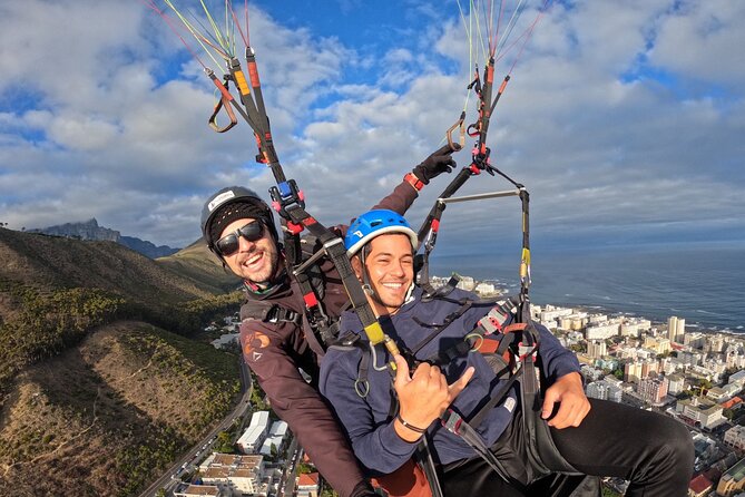 Hi5 Tandem Paragliding Cape Town - Safety and communication are central strengths