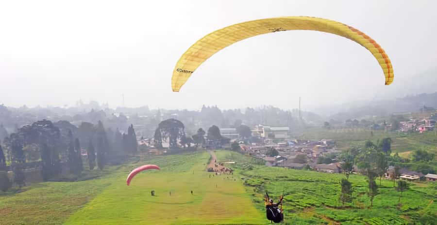 Jakarta: Paragliding on Top Mountain & Tea Plantation - Understanding the tandem paragliding flight