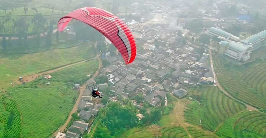 Jakarta: Paragliding on Top Mountain & Tea Plantation - Guides, drivers, and the human side of the day