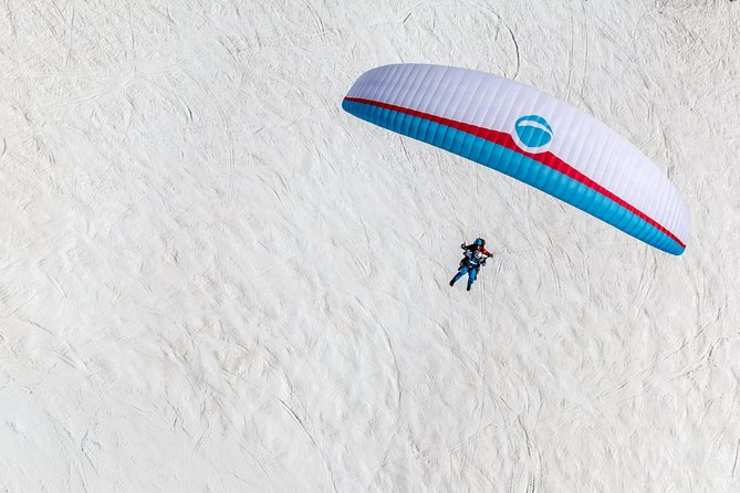 Klosters Tandem Paragliding Flight from Gotschna - Landing near the original meeting point