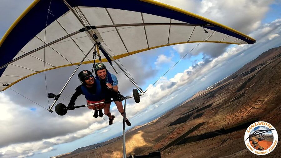 Lanzarote Hang Gliding Tandem Flights - What the air portion feels like