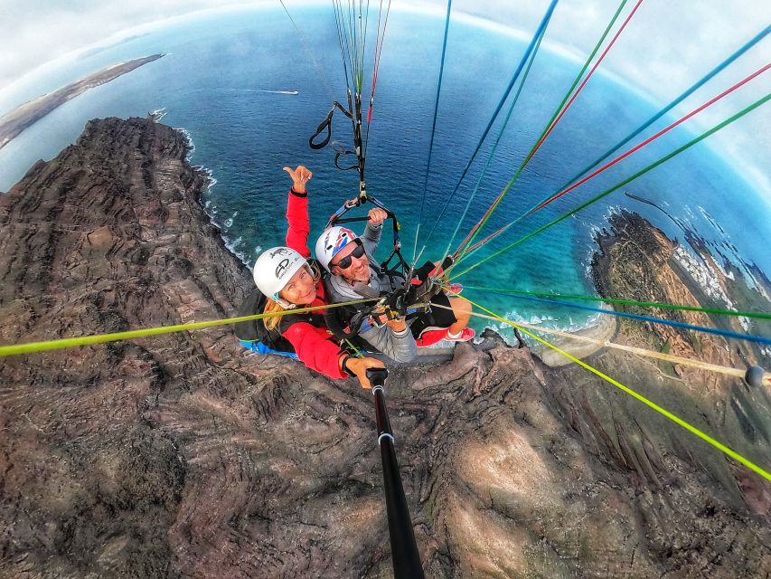 Lanzarote: Tandem Paragliding over Volcanoes & the Atlantic - The three location choices and what they mean