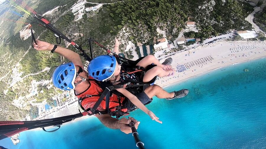 Lefkada paragliding tandem flighs/ Kathisma beach - How the Cost Compares With the Experience