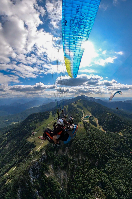 Lenggries: Tandem Paragliding Flight - Brauneck gives you a proper mountain launch