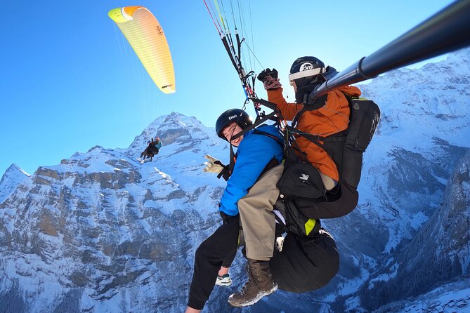 Lucerne: Paragliding Tandem Flights - The five-minute preparation at takeoff