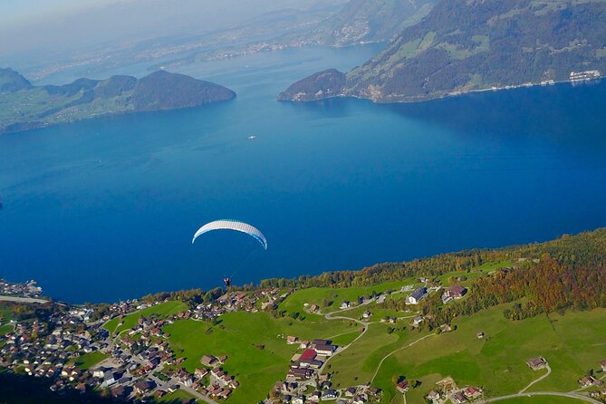 Luzern / Lucerne Professional Paragliding Tandem Flights - Key points at a glance