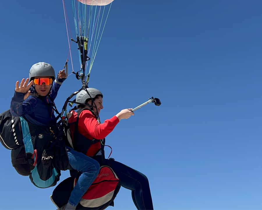 Marrakech: Atlas Mountains Paragliding Tour with Video - The dam, the mountain view, and the drive home