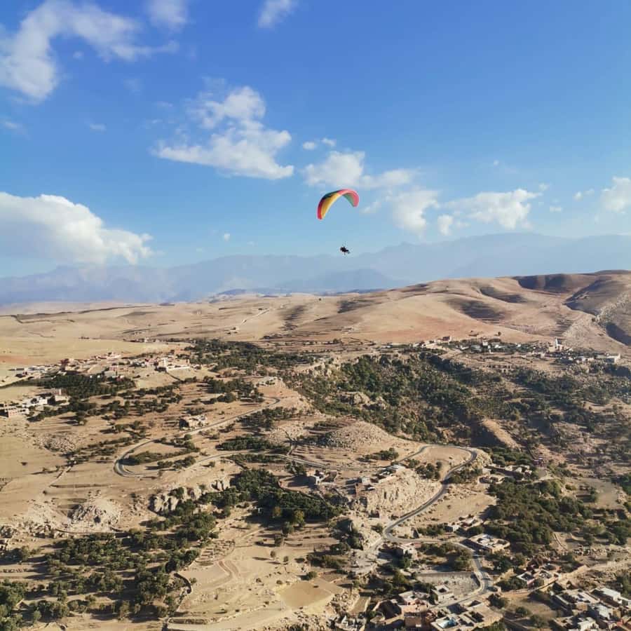 Marrakech: Paragliding flight over the Agafay desert and the High Atlas mountains - Key points before you book