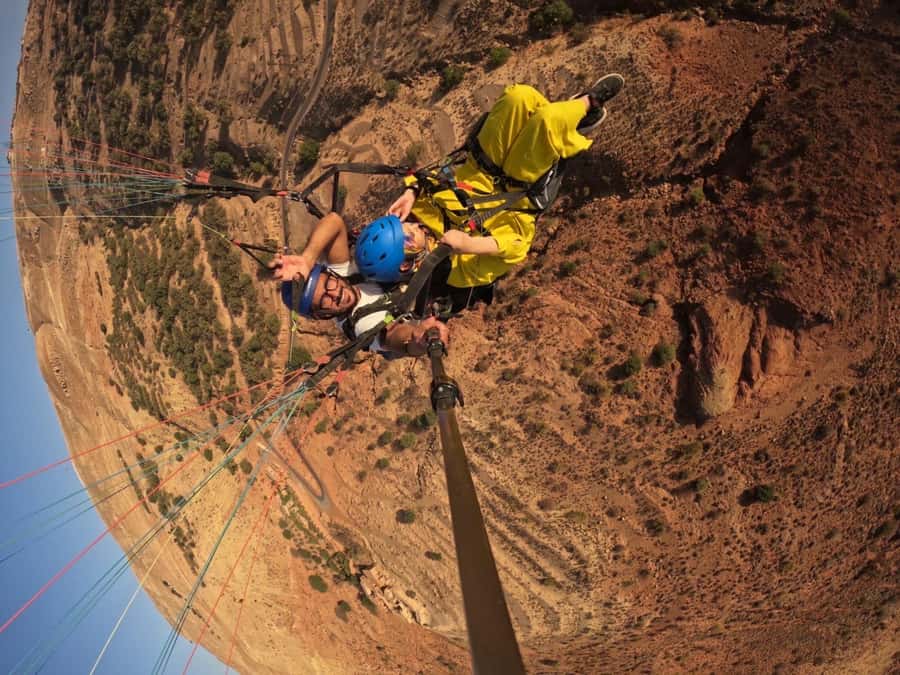 Marrakech: Paragliding over Agafay Desert & Atlas Mnt Views - Fifteen minutes above the Atlas views