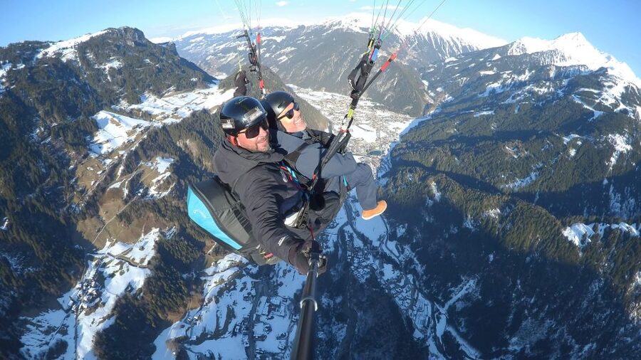 Mayrhofen: Private Paragliding Flight - All Levels - Freedom - Photos, videos, and the extra cost