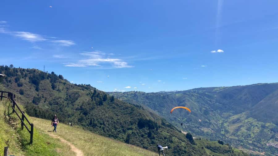 Medellín Paragliding - Go Pro Included - GoPro footage makes the experience easier to share