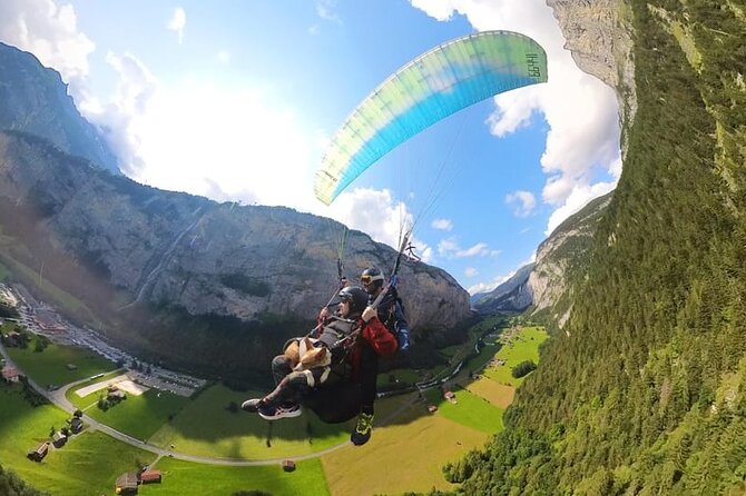 Mürren Lauterbrunnen: Paragliding Panorama Tandem Flights - Reaching Birg from the Mürren and Lauterbrunnen area