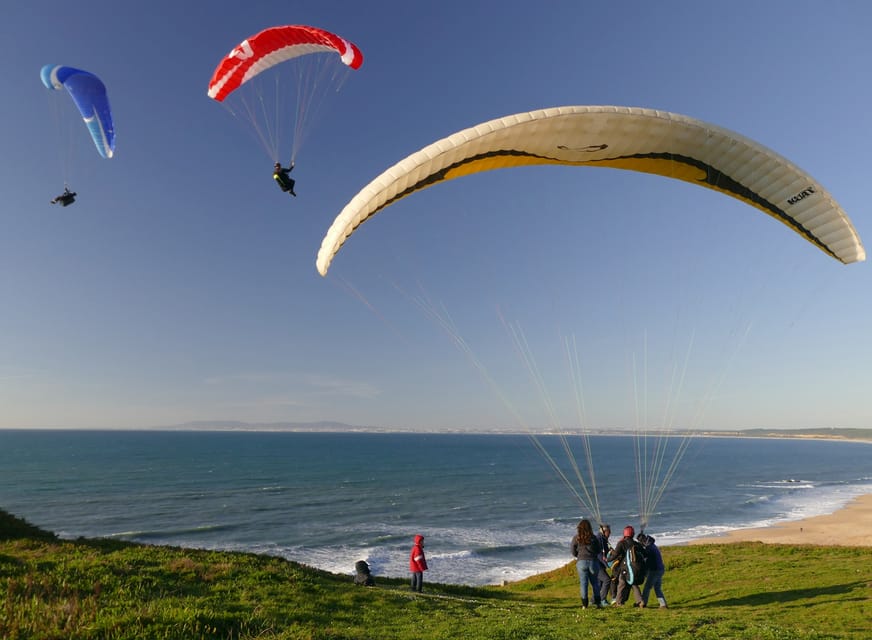 Nazare: Paragliding tandem flight - Takeoff Near Nazaré Beach