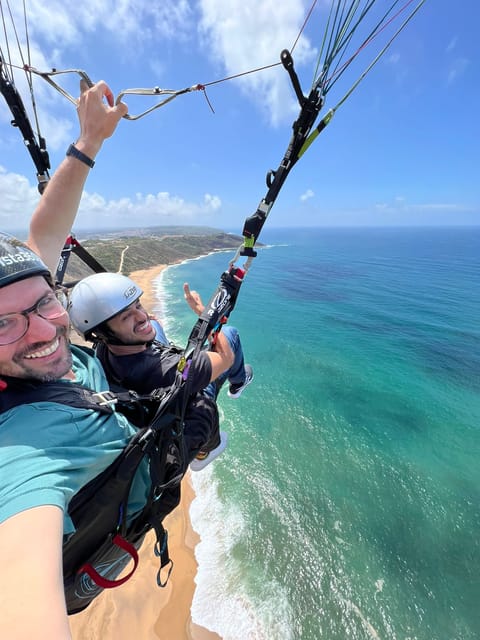 Nazare: Paragliding tandem flight - Wind, Thermals, and the Waiting Game