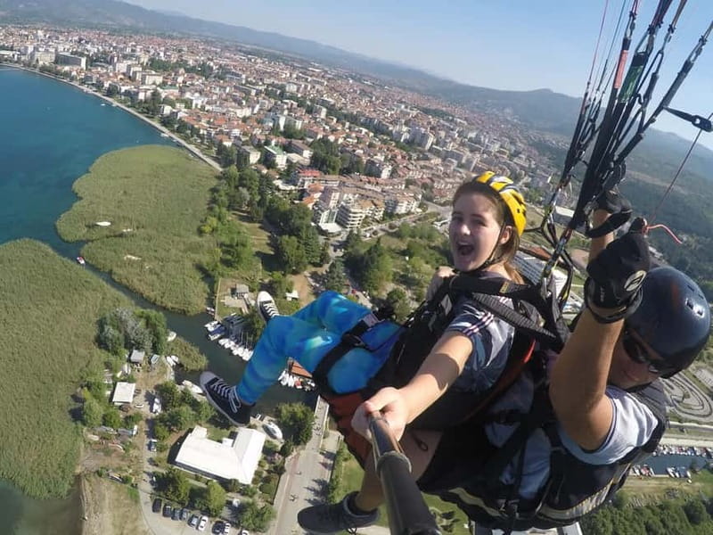 Ohrid: Paragliding Experience with Pick-up - Returning to Ohrid for paddleboarding