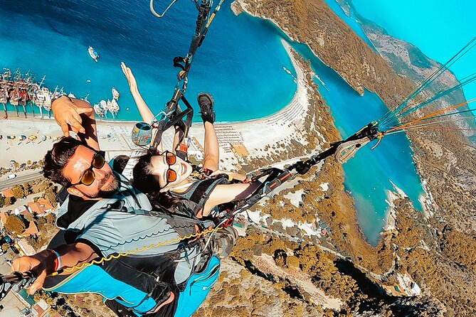Oludeniz Paragliding in Fethiye Turkey - What the tandem flight feels like