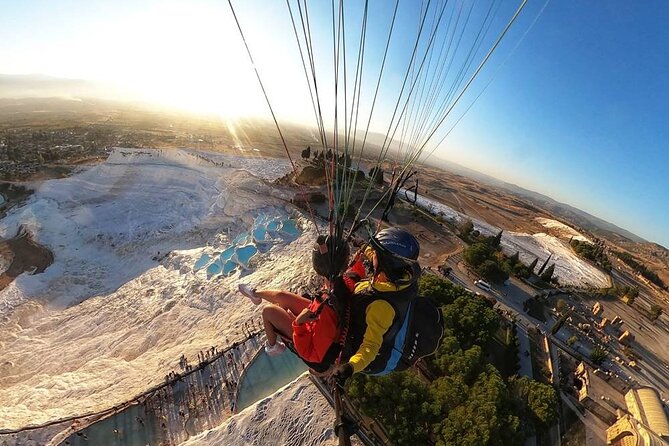 Pamukkale Paragliding Experience By Local Expert Pilots - What you see above Pamukkale and Hierapolis