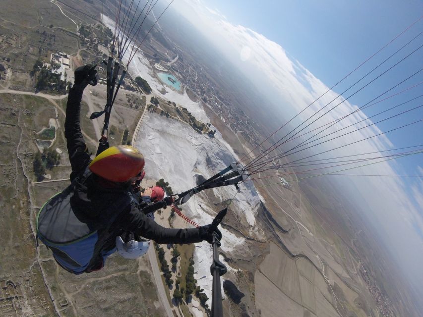 Pamukkale: Tandem Paragliding Experience - The safety briefing and tandem setup