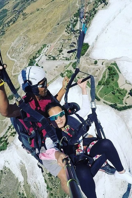 Pamukkale: Tandem Paragliding with Ancient Hierapolis Views - From your hotel to Dynamite Hill