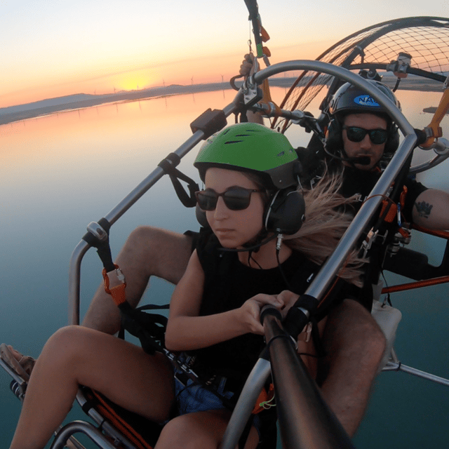 Panticosa: Pyrenees Paragliding Experience - Getting ready with helmet, gloves, and glasses