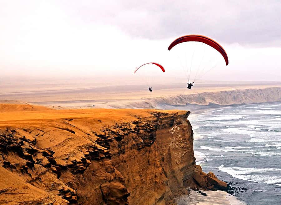 Paracas : Paragliding - Fly Like a Bird - Practical preparation for the morning