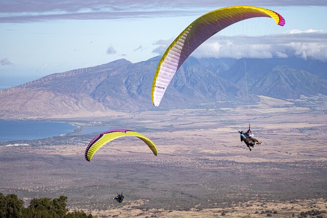 Paraglide Maui's 1K Tandem Paragliding Experience - Landing smoothly near the starting point