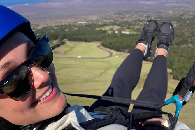 Paraglide Maui's 1K Tandem Paragliding Experience - Takeoff: a short run, then open air