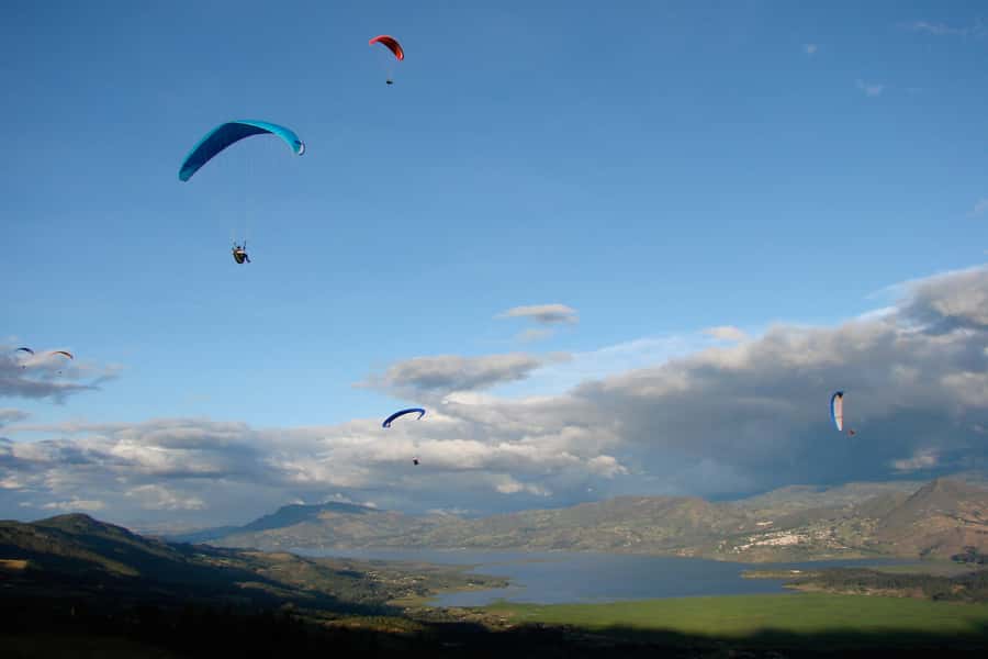 Paragliding Activity with Transfers from Bogota - La Cabaña Alpina Makes a Good First Stop
