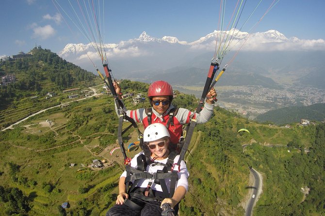 Paragliding at Sarangkot Pokhara - The morning schedule, from Lakeside to Sarangkot