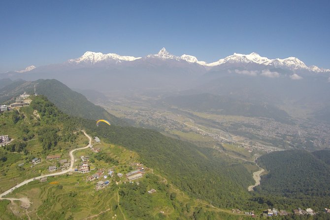 Paragliding at Sarangkot Pokhara - Reaching Sarangkot’s takeoff area