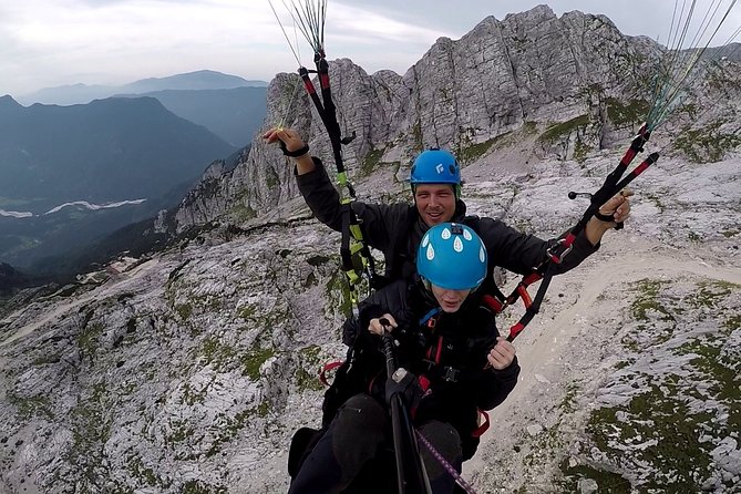 Paragliding Bovec - Julian Alps views from a different angle