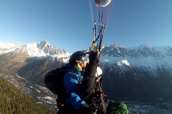 paragliding discovery flight - Twenty to thirty minutes over Chamonix
