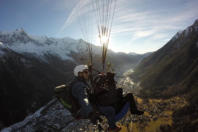Paragliding Experience from Chamonix and Aiguille du Midi - Taking off from Plan Pranz