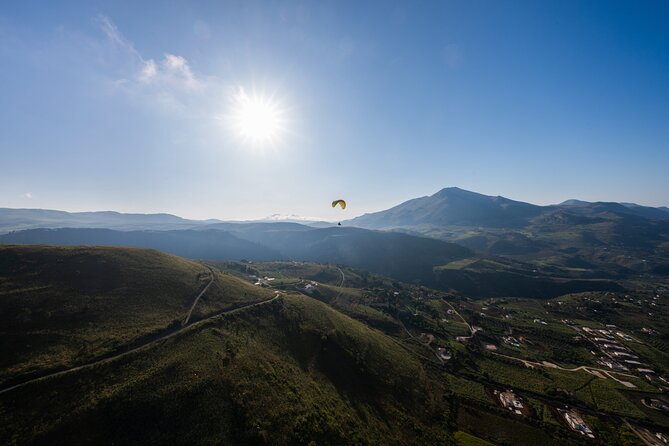 Paragliding flight in Palermo - Weather can change the whole plan