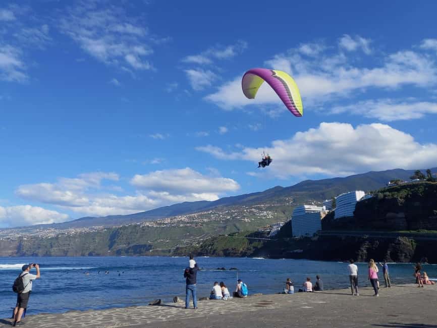 Paragliding from Puerto de la Cruz or Teide National park - Choosing between Teide and Puerto de la Cruz