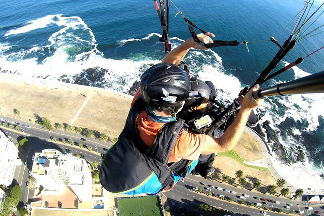 Paragliding in Cape Town (Icarus) - The landing and ride back uphill