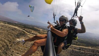 Paragliding in Chania