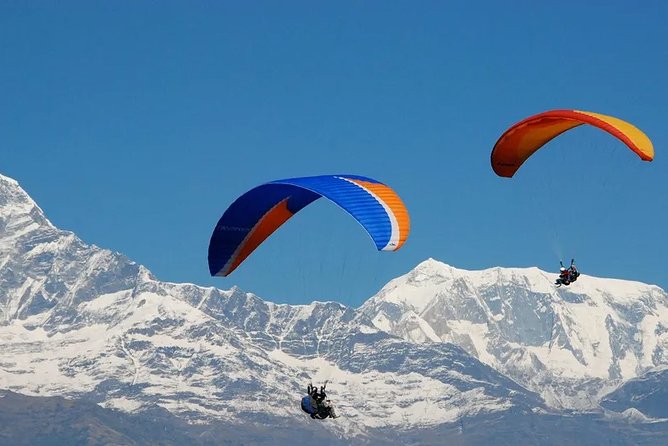 Paragliding in Kullu Manali - Taking Off Above Manali